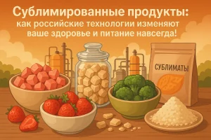 Сублимированные продукты: как российские технологии изменяют ваше здоровье и питание навсегда!