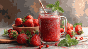 Смузи клубника