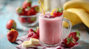 Смузи клубника