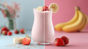 Смузи с клубникой