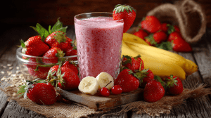 Смузи клубника