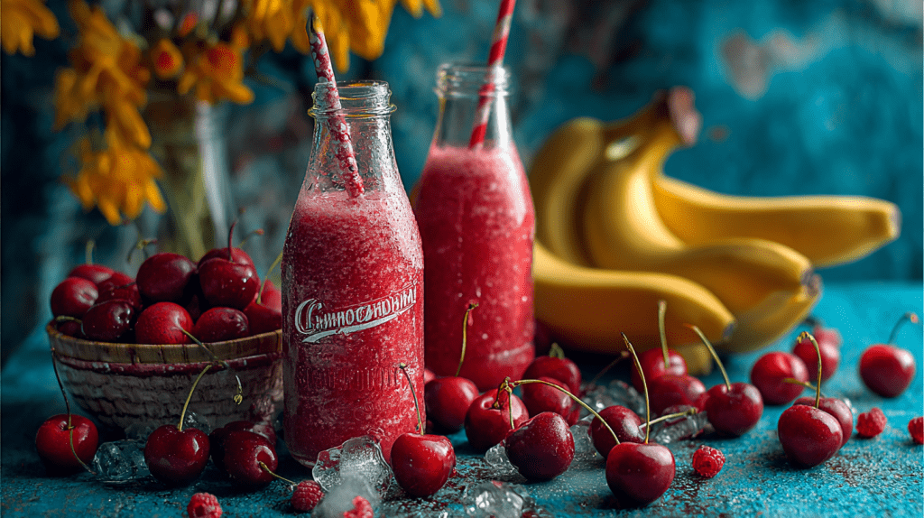 Смузи с сублимированной клубникой и бананом: зарядите утро вкусом и витаминами! Сублимированная клубника