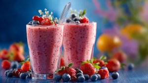 Смузи клубника