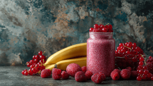 Смузи с клубникой