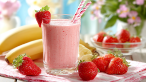 смузи клубника