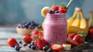 Смузи клубника