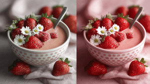 Смузи с клубникой